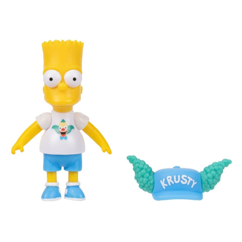 Figura Bart with Krusty the Clown Hat 6 cm Simpson Wave 3