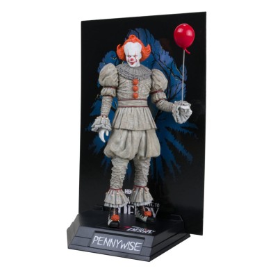 Figura Pennywise (Gold Label) 16 cm Welcome to Derry Movie Maniacs