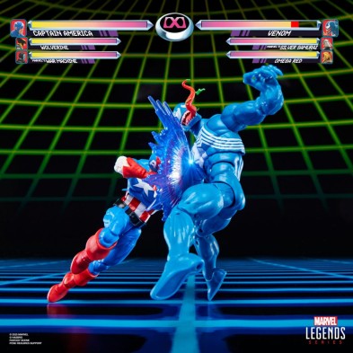 Marvel Legends Gamerverse Pack de 2 Figuras Captain America vs. Venom 15 cm