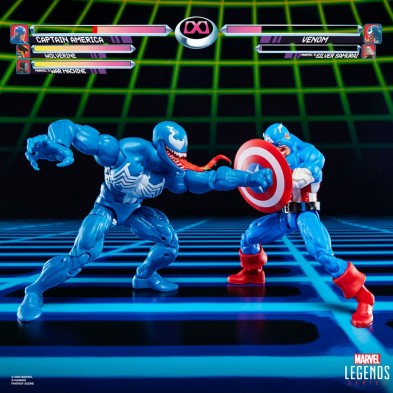 Marvel Legends Gamerverse Pack de 2 Figuras Captain America vs. Venom 15 cm