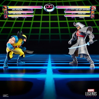 Marvel Legends Gamerverse Pack de 2 Figuras Wolverine vs. Silver Samurai 15 cm