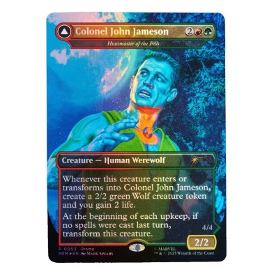 Marvel Legends Magic: The Gathering Figura Man-Wolf (con carta exclusiva metalizada) 15 cm