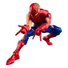Marvel Legends Magic: The Gathering Figura Battle-Damaged Spider-Man (con carta exclusiva metalizada) 15 cm