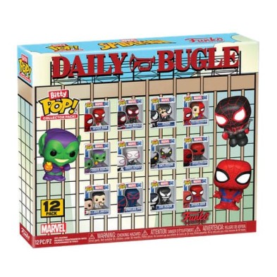 Spider-Man Display de 12 Figuras Bitty POP! Vinyl Multipack 2,5 cm