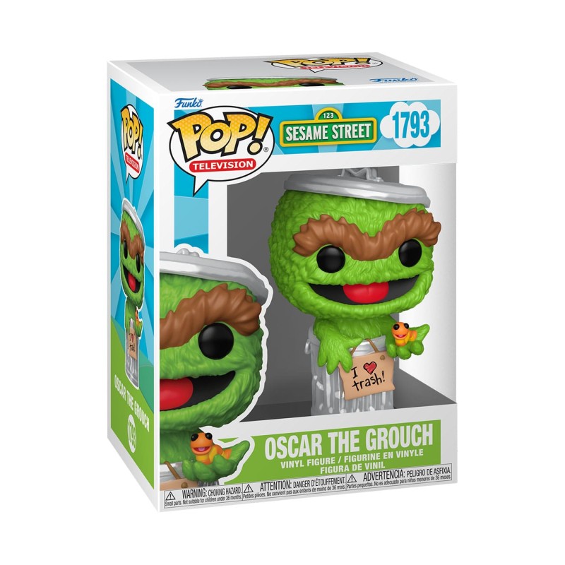 Funko POP! 1793 Oscar The Grouch (Barrio Sesamo)t)