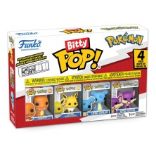 Pokémon Pack de 4 Figuras Bitty POP! Vinyl Series 2 2 cm