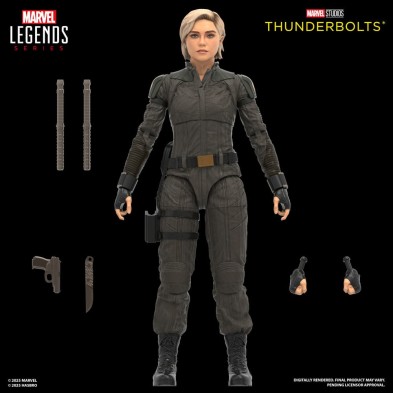 Pack 2 figuras Yelena Belova & Red Guardian 15 cm  Marvel Legends Thunderbolts