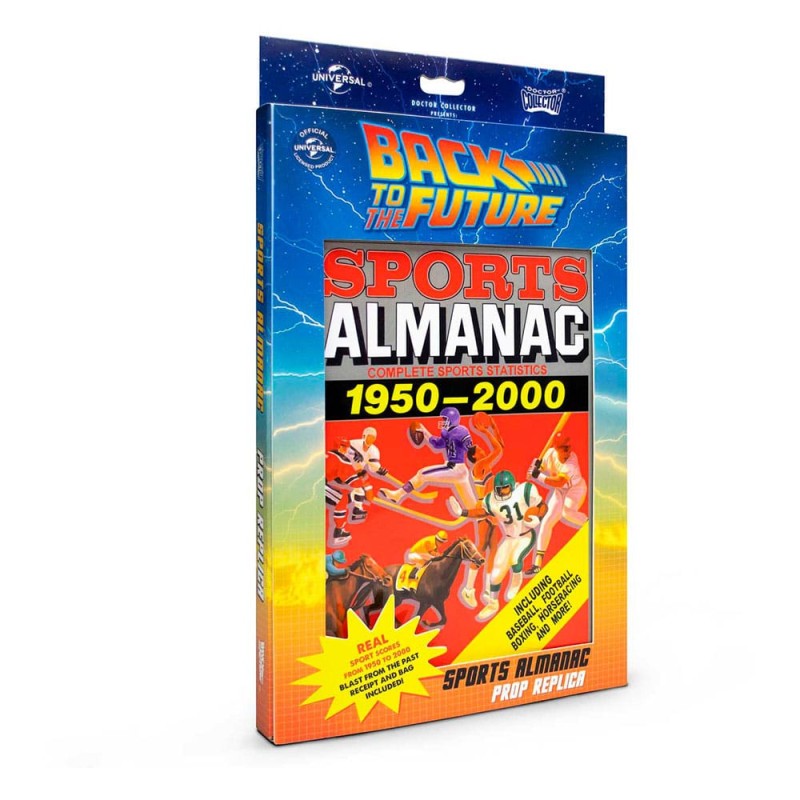 Réplica 1/1 sports almanac 1950-2000 Regreso al futuro