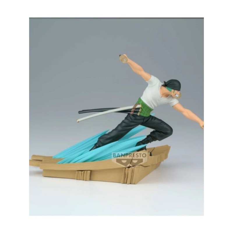 Figura Rorona Zoro 11 cm One Piece 25 aniversario Banpresto