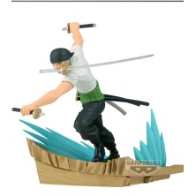 Figura Rorona Zoro 11 cm One Piece 25 aniversario Banpresto