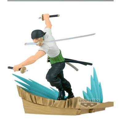 Figura Rorona Zoro 11 cm One Piece 25 aniversario Banpresto