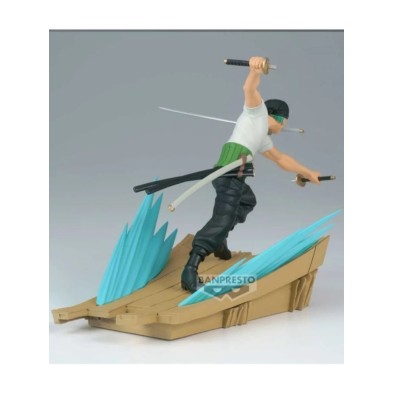 Figura Rorona Zoro 11 cm One Piece 25 aniversario Banpresto
