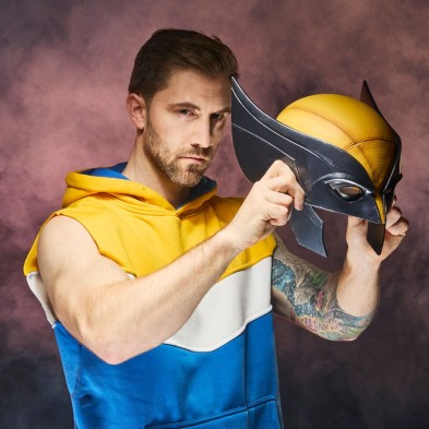 Máscara Wolverine Marvel Legends escala 1/1 Deadpool & Wolverine