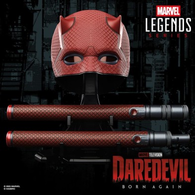 Máscara y bastón Daredevil Marvel Legends escala 1/1 Daredevil: Born Again