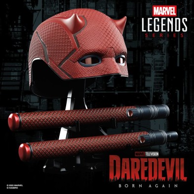 Máscara y bastón Daredevil Marvel Legends escala 1/1 Daredevil: Born Again