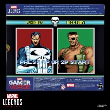 Pack 2 figuras Punisher & Nick Fury 15 cm Marvel Legends Gamerverse