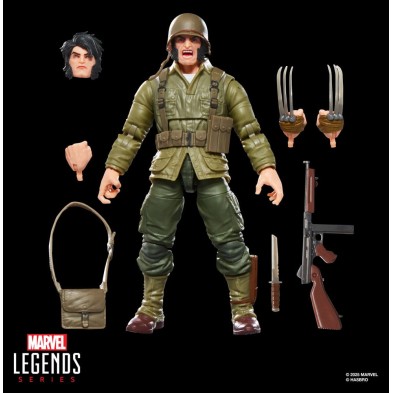 Figura Wolverine (WWII Logan) 15 cm Marvel Legends