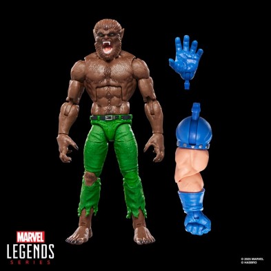 Figura Werewolf By Night 15 cm Marvel Legends (BAF Executioner)