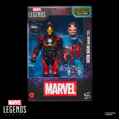 Figura Iron Man (Mark 72) 15 cm Marvel Legends (BAF: Executioner)