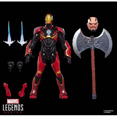 Figura Iron Man (Mark 72) 15 cm Marvel Legends (BAF: Executioner)