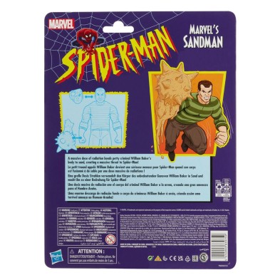 Figura Sandman 15 cm Spider-Man  Marvel Legends