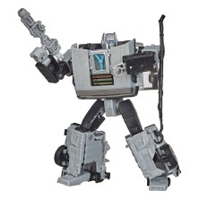 Transformers x Regreso al Futuro Figura Delorian 14 cm