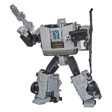 Transformers x Regreso al Futuro Figura Delorian 14 cm