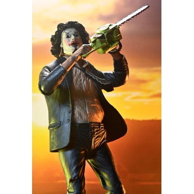 Figura Leather Face Pretty Woman 15 cm La matanza de Texas 50 aniversario Ultimate NecaNeca
