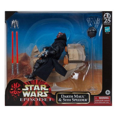 Figura Darth Maul & Sith Speeder 15 cm