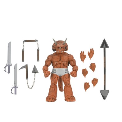 Figura Triceraton Gladiator 21 cm Tortugas Ninja (Mirage Comics