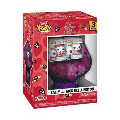 Sally and Jack Skellington Bitty POP! Bouquet Pesadilla antes de Navidad