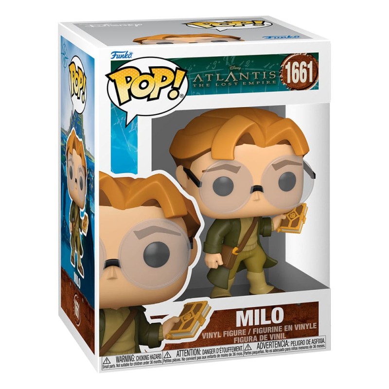 Funko POP! 1661 Milo (Atlantis The lost Empire)