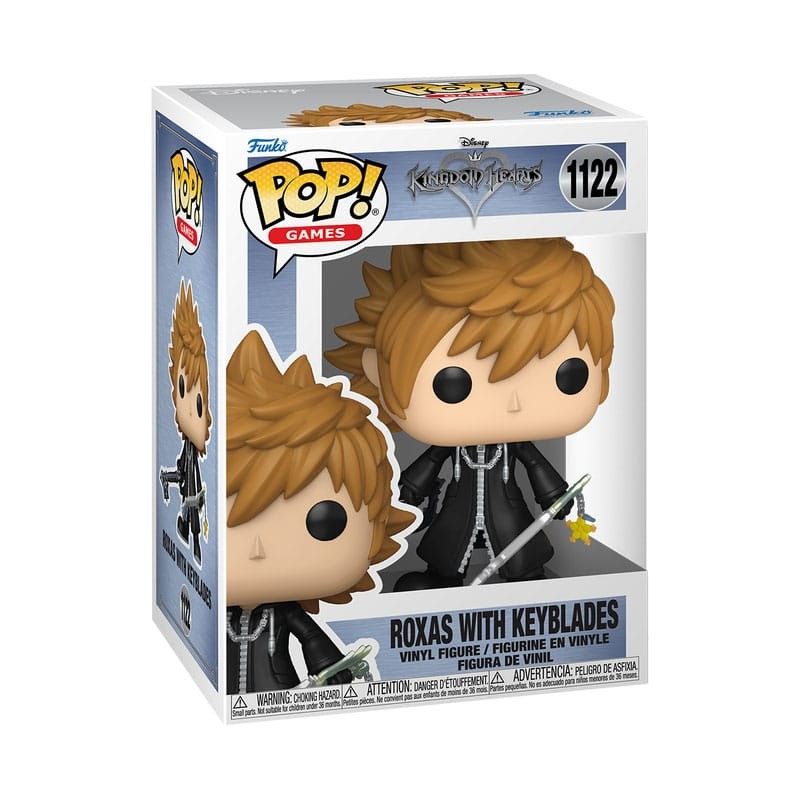 Funko POP! 1122 Roxas With Keyblades  (Kingdom Hearts)