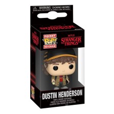 Llavero Dustin Henderson 4 cm Stranger Things S5 Pocket pop! Keychain