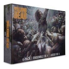 Pack 4 figuras Walkers 13 cm The Walking dead