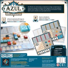 Azul Mosaico de Cristal - Expansión Premium con Organizadores Acrílicos