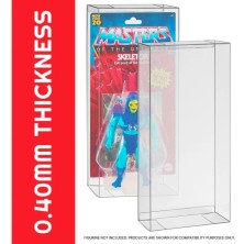 Pack 10 Protectores Acrílicos para Figuras Masters del Universo Origins - Evoretro APET