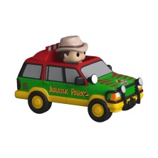 Dr. Alan Grant and Jurassic Suv Bitty POP! rides