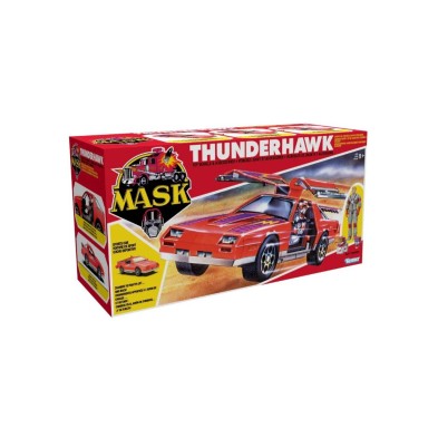 Vehículo ThunderHawk + figura Matt Trakker 9 cm M.A.S.K.