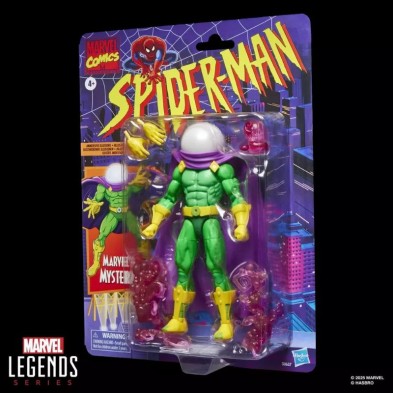 Figura Mysterio 15 cm  Marvel Legends Excalibur