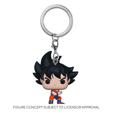 Llavero Goku Kamehameha 4 cm Dragon Ball Z Pocket pop! Keychain