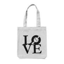 Bolsa Love Music tela reciclada Totebag