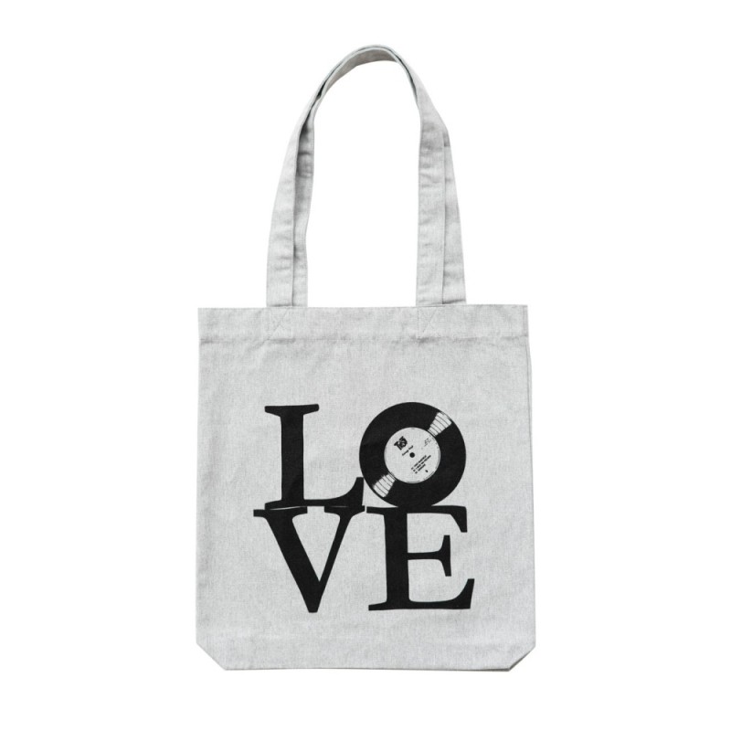 Bolsa Love Music tela reciclada Totebag