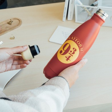 Botella Harry Potter plataforma 9 3/4 Metálica 500 ml