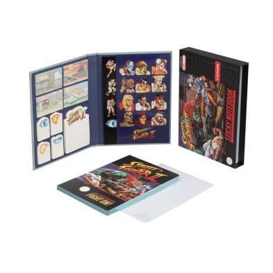 Cuaderno Street Fighter A5 sticky notes