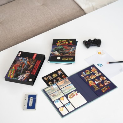 Cuaderno Street Fighter A5 sticky notes