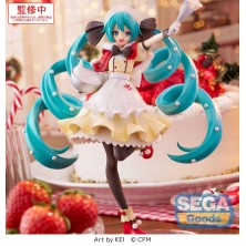 Figura Hatsune Miku Chrismas 20 cm Character Vocal Series 01 Luminasta