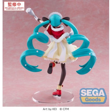 Figura Hatsune Miku Chrismas 20 cm Character Vocal Series 01 Luminasta