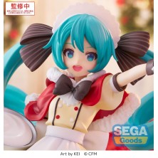 Figura Hatsune Miku Chrismas 20 cm Character Vocal Series 01 Luminasta