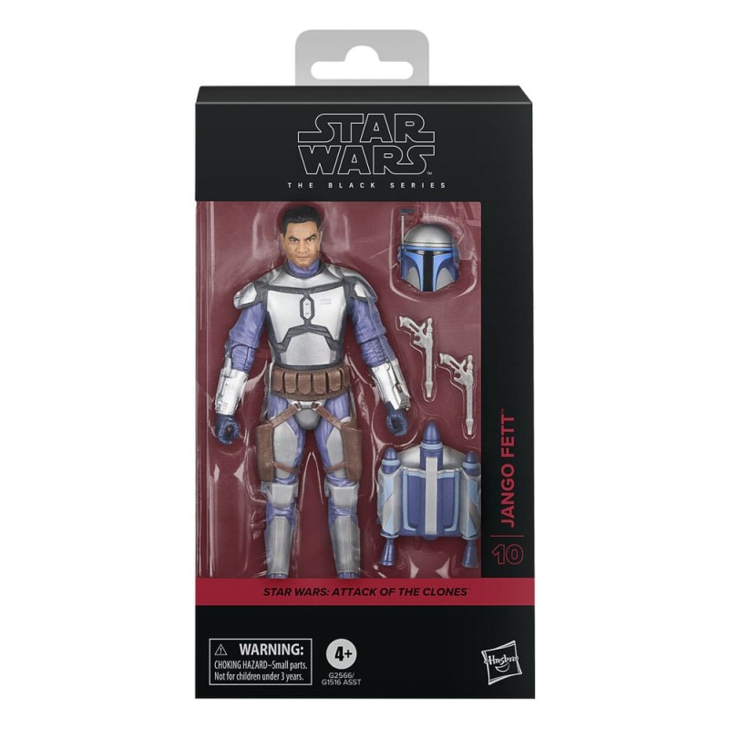 Figura Jango Fett 15 cm The Black Series 09 SW: Attack of the Clones Hasbro
